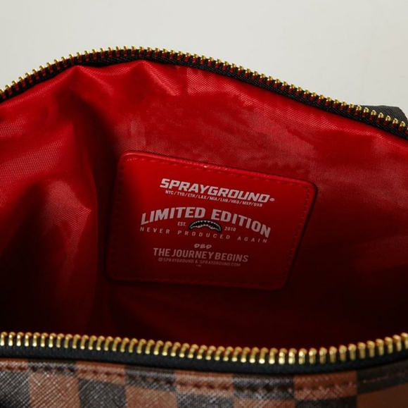 SprayGround Shark Cross Body Duffle - Picture 4 of 6